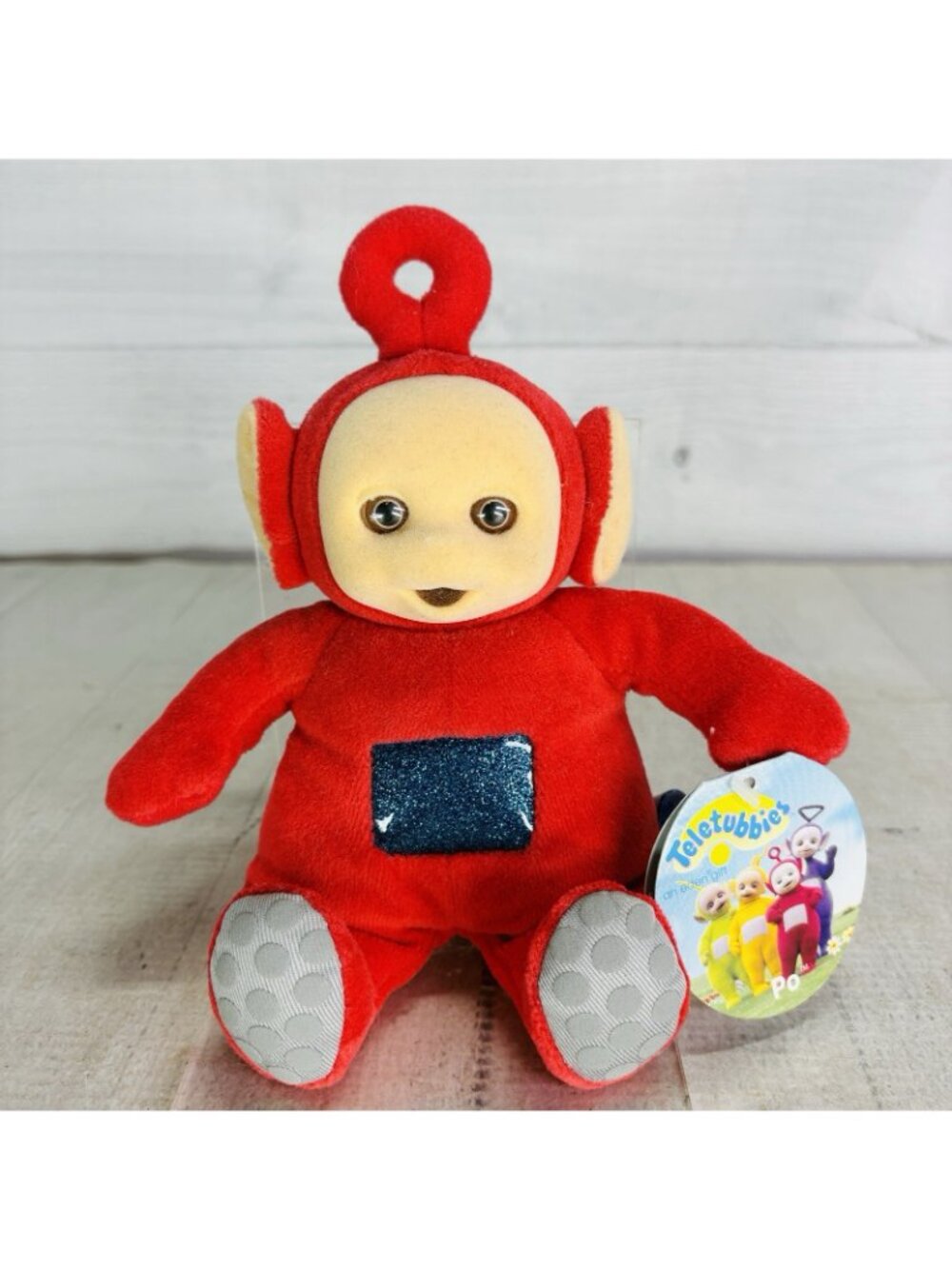 Vintage 1998 Teletubbies PO 8” Plush Eden Gift w/ Tag Red Stuffed  Plush Toy - Picture 2 of 14